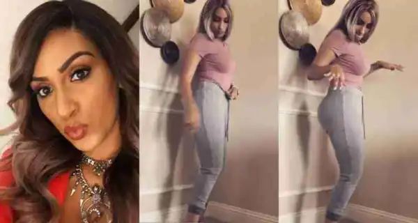 #BBNaija: Juliet Ibrahim shows off her shaku shaku skills, solicits votes for Cee-c to win the show (Video)